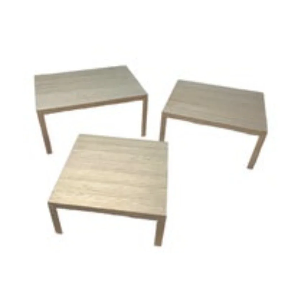 Target Set of 3 Wood Risers For Displays Decor Farmhouse